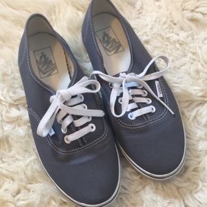 Grey vans- great condition